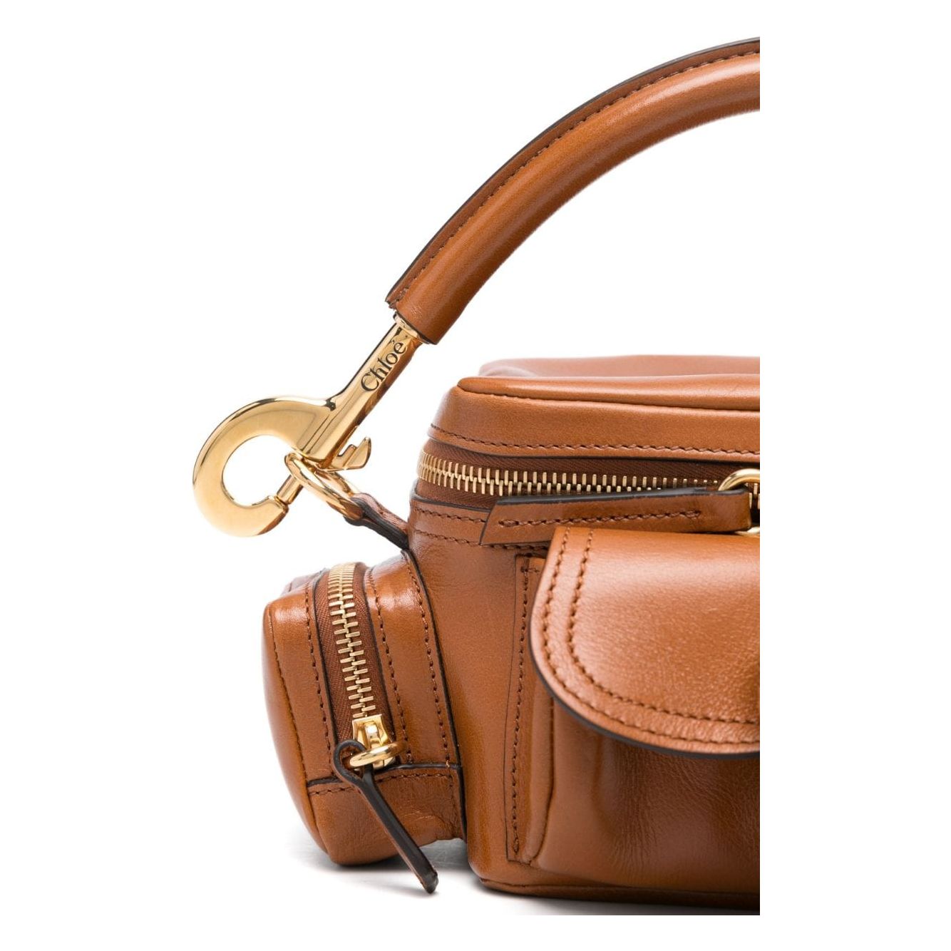 Chloè brown calf leather smooth grain Bag Shoulder Chloè