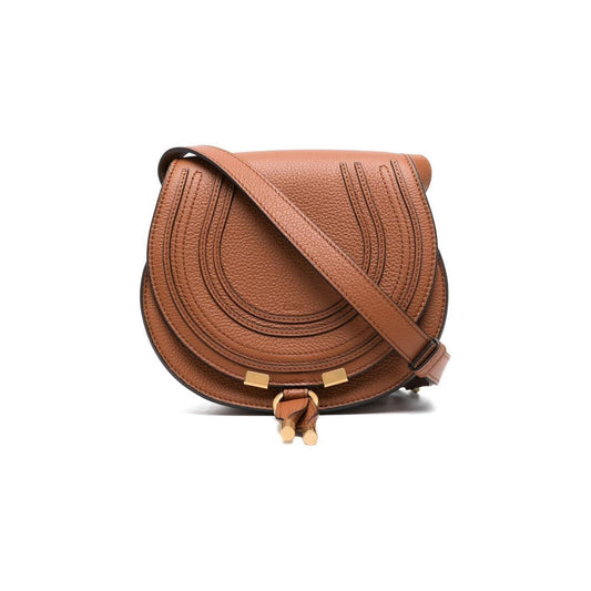 Chloè brown calf leather grained Crossbody Bag Shoulder Chloè