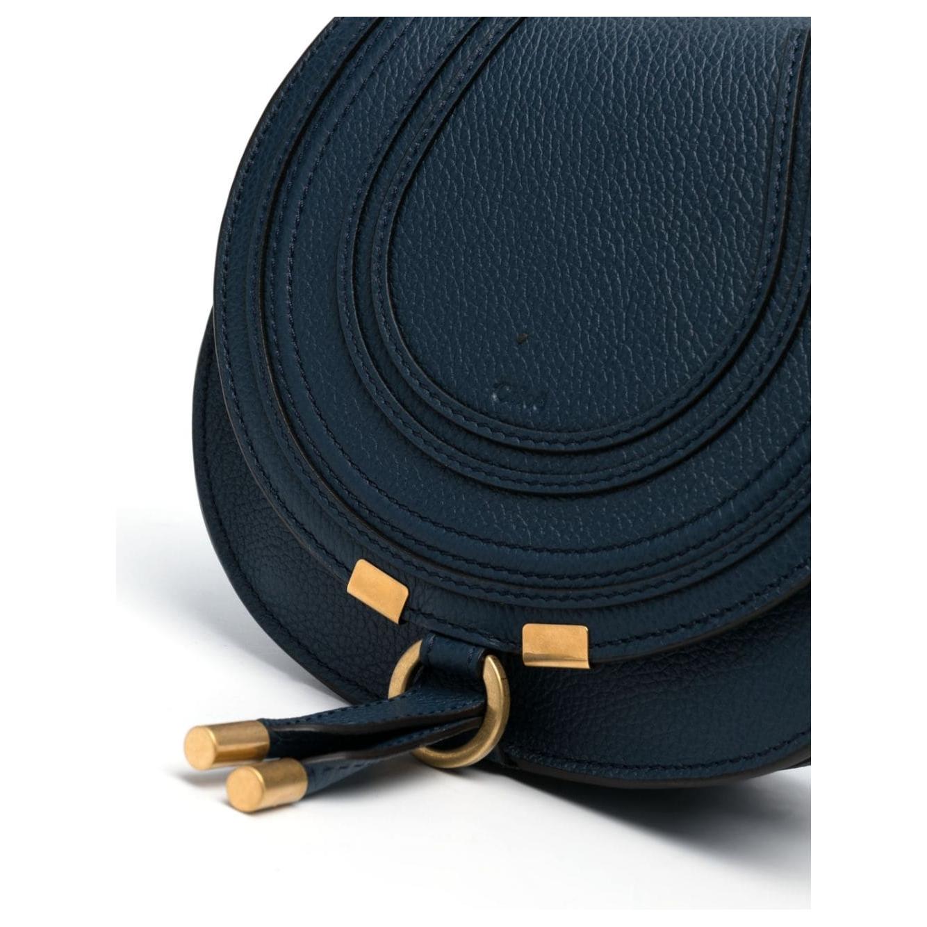 Chloè navy blue calf leather Cross-Body Bag Shoulder Chloè