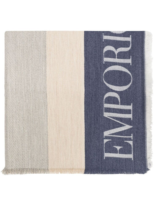 Emporio Armani Scarfs Dove Grey Scarves Hats & Gloves Emporio Armani