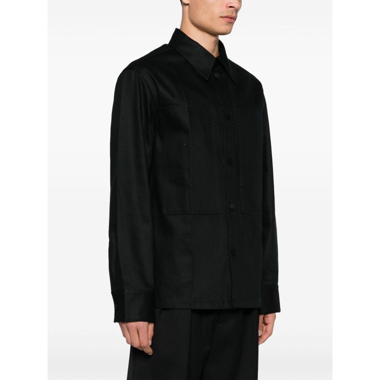 Jil Sander Shirts Black Shirts Jil Sander