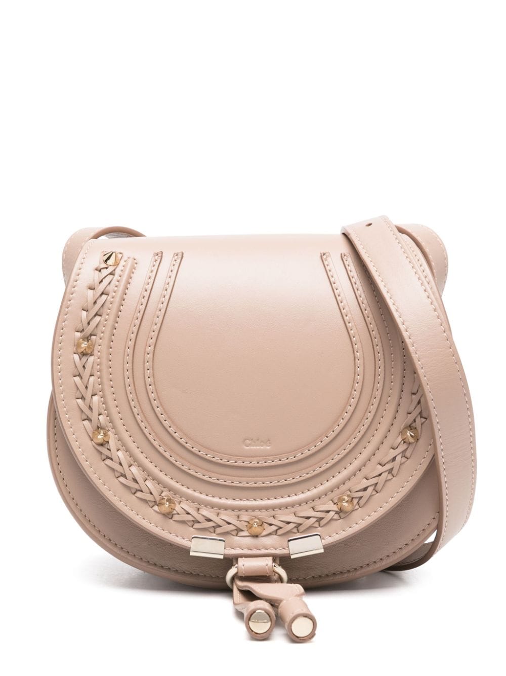 Chloè Marcie Saddle Crossbody Bag Powder Shoulder Chloè