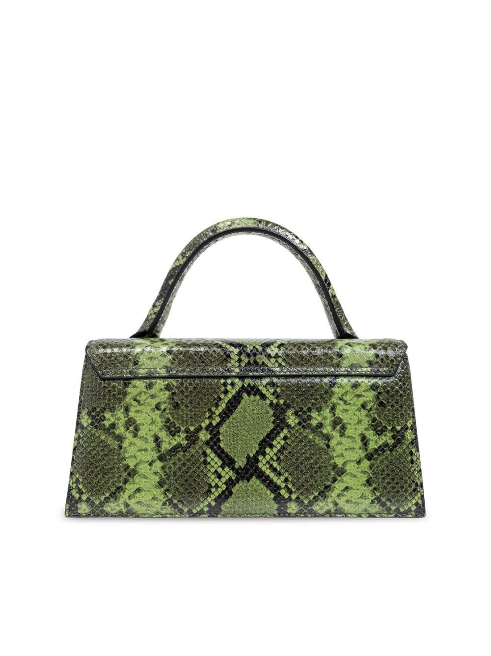 JACQUEMUS green calf leather snakeskin effect Bag Handbag JACQUEMUS