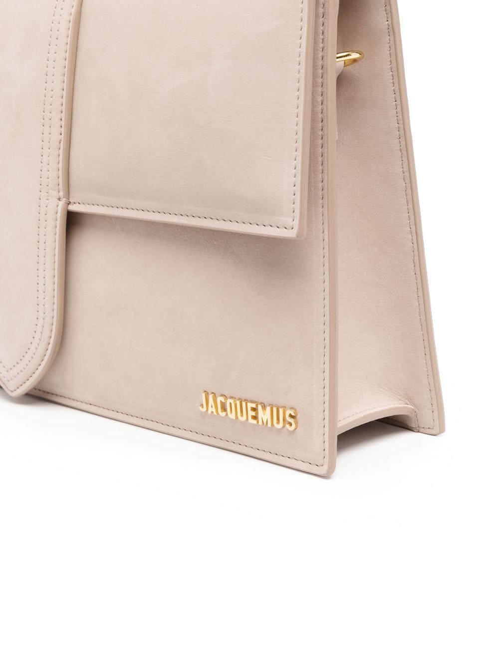 JACQUEMUS beige calf leather Bag Handbag JACQUEMUS