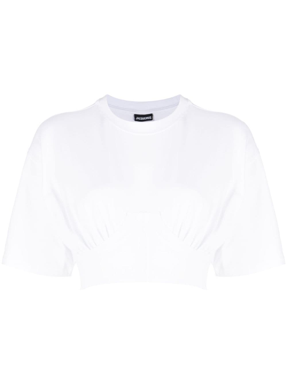 JACQUEMUS T-shirts and Polos White Topwear JACQUEMUS