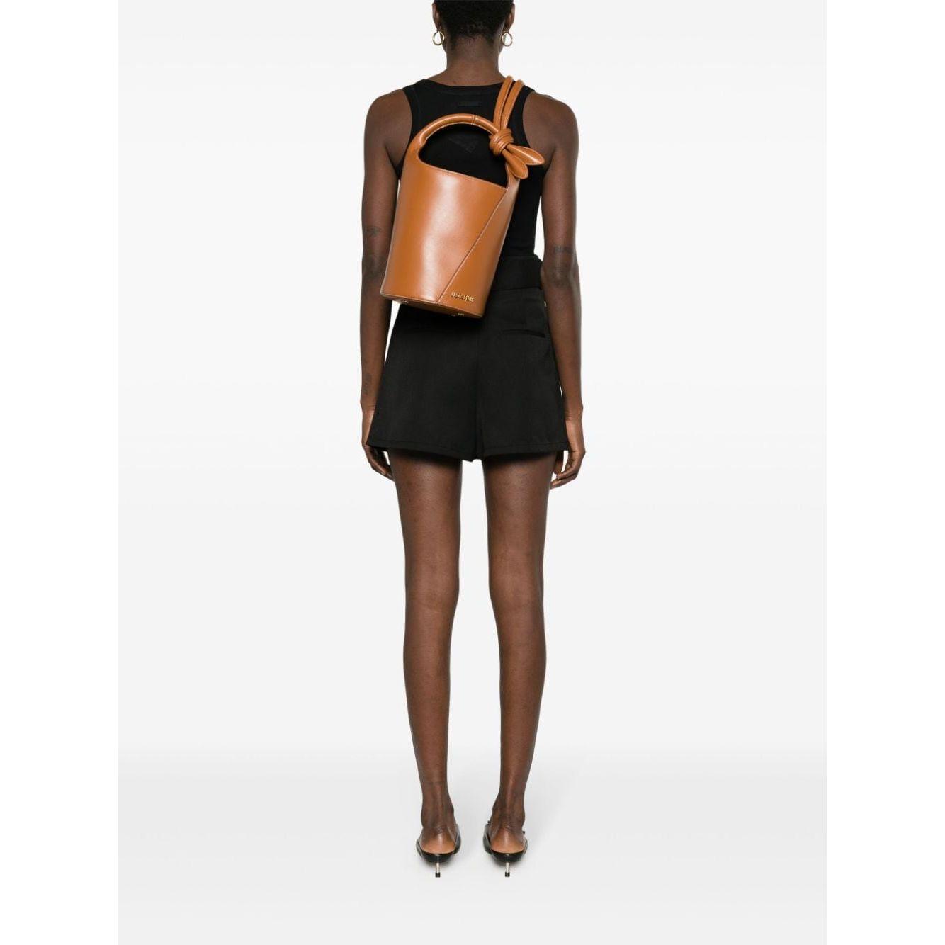 JACQUEMUS Bags.. Leather Brown Shoulder JACQUEMUS