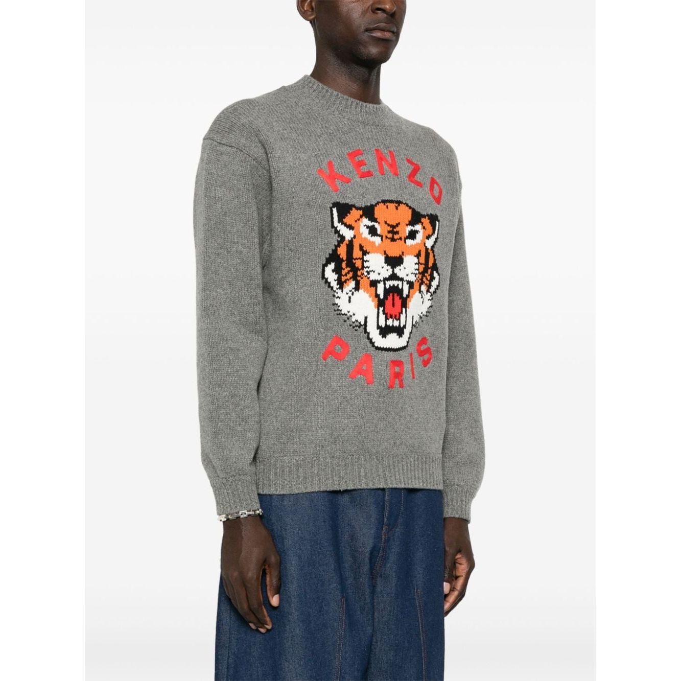 Kenzo Sweaters Grey Topwear Kenzo