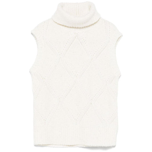 Fabiana Filippi Sweaters Beige Topwear Fabiana Filippi