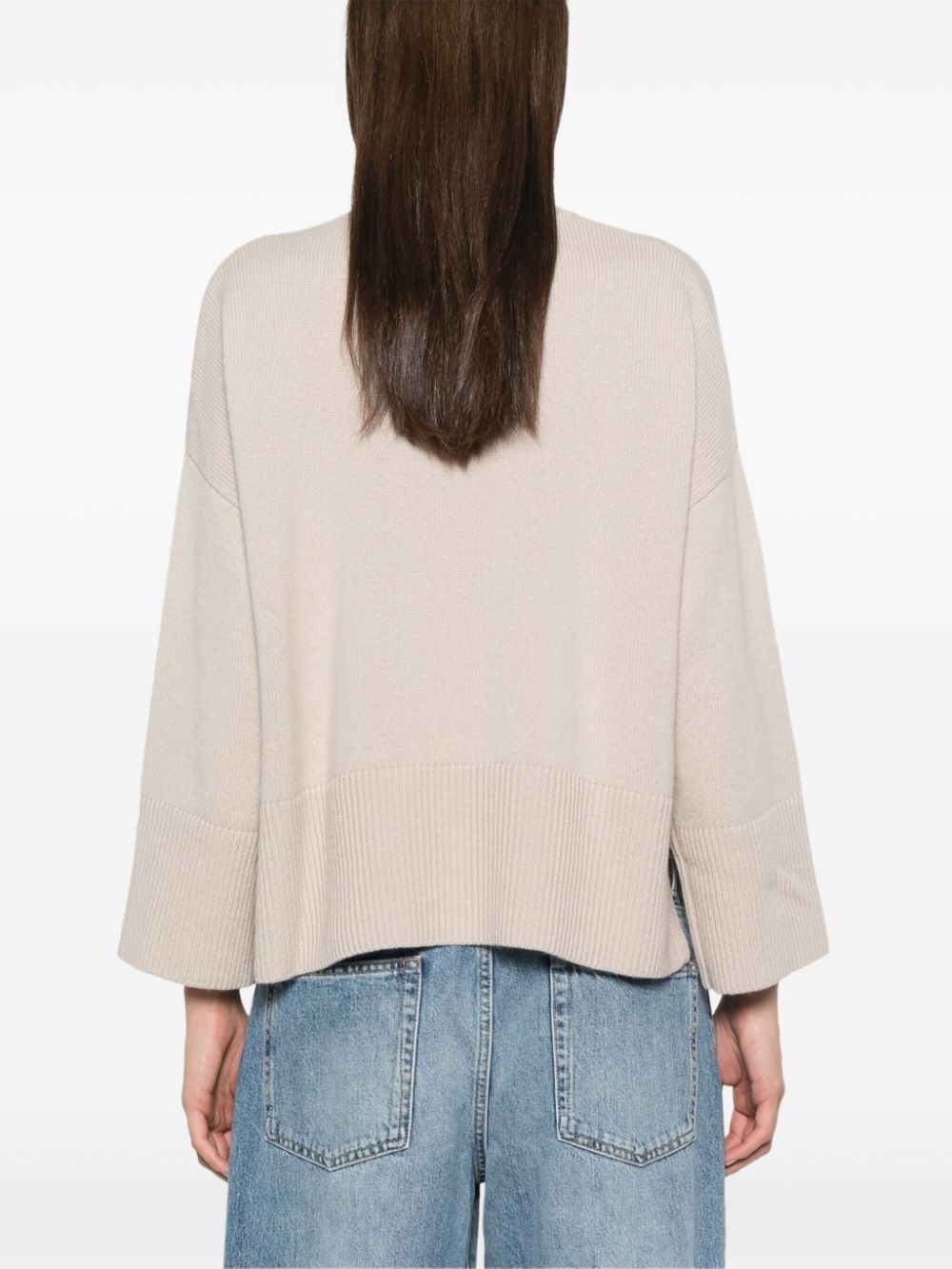 BEYOU Sweaters Beige Topwear Beyou