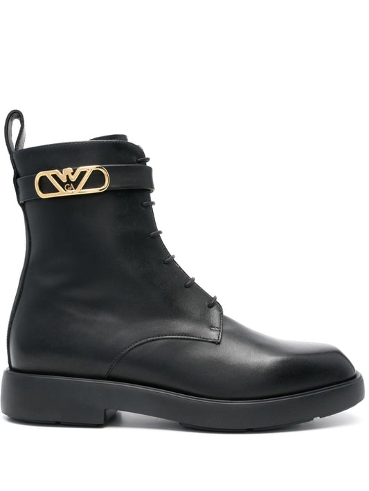 EMPORIO ARMANI CAPSULE Boots Black Boots Emporio Armani