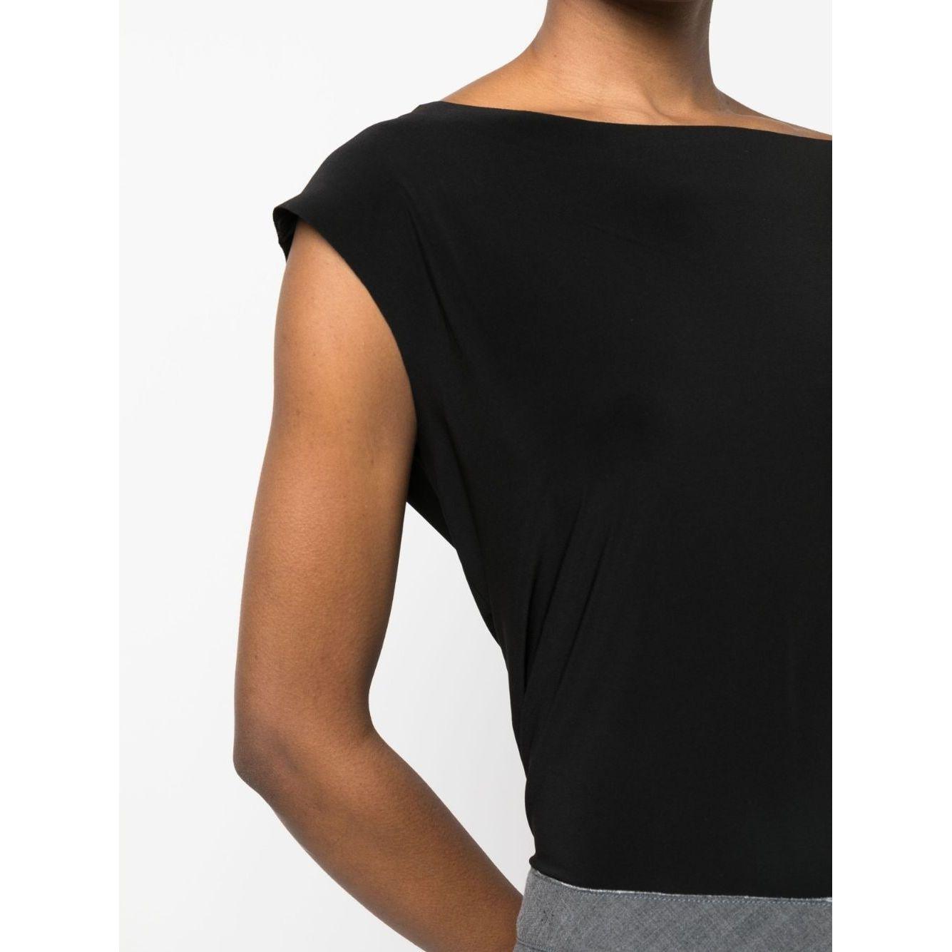 Norma Kamali Top Black Topwear Norma Kamali