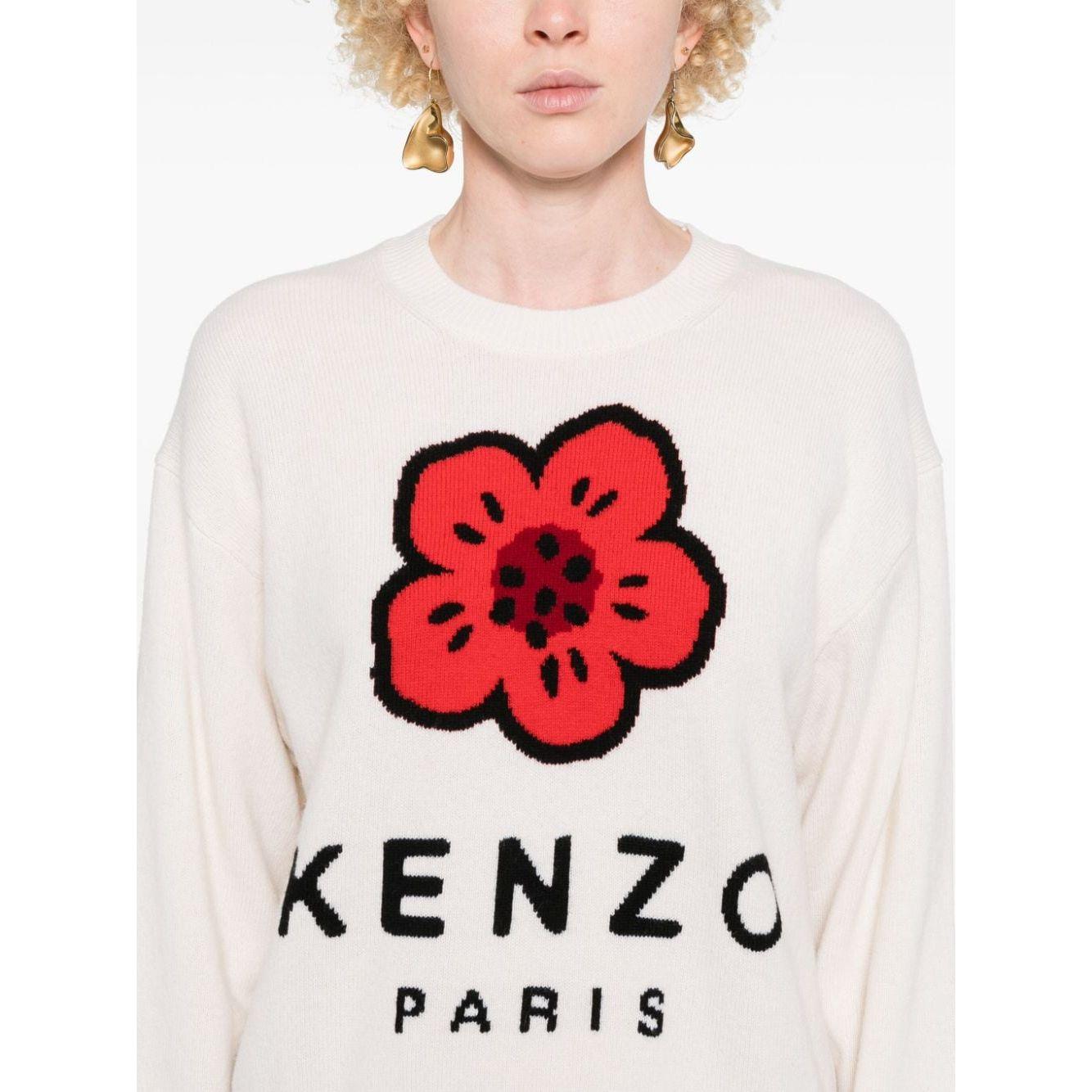 Kenzo Sweaters White Topwear Kenzo