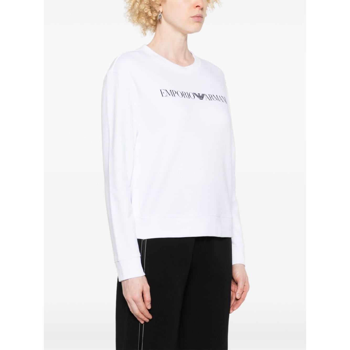 Emporio Armani Sweaters White Topwear Emporio Armani