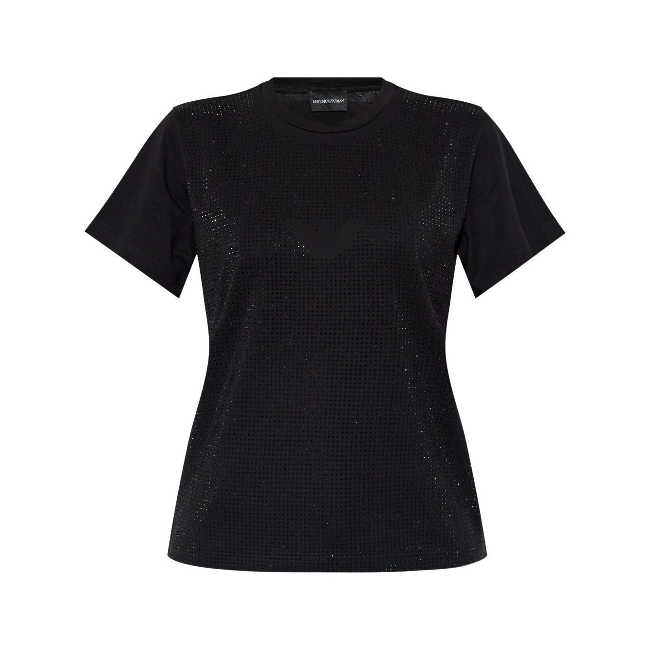 Emporio Armani T-shirts and Polos Black Topwear Emporio Armani