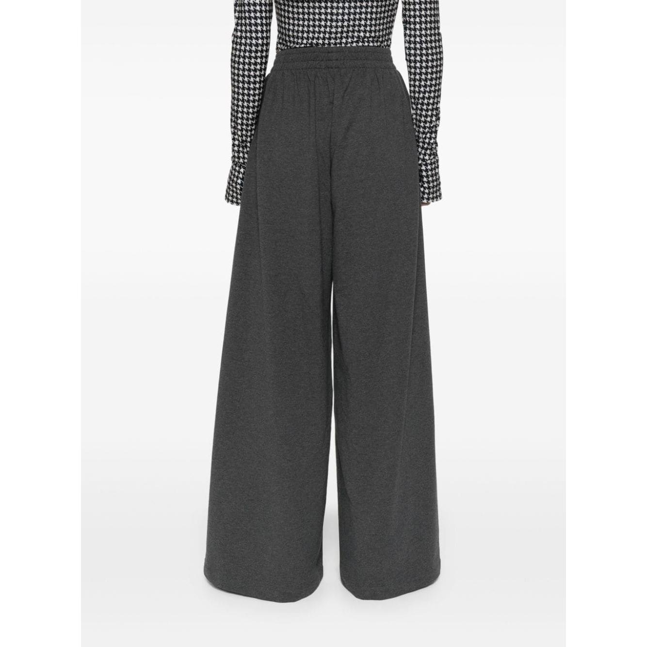 Norma Kamali Trousers Grey Trousers Norma Kamali