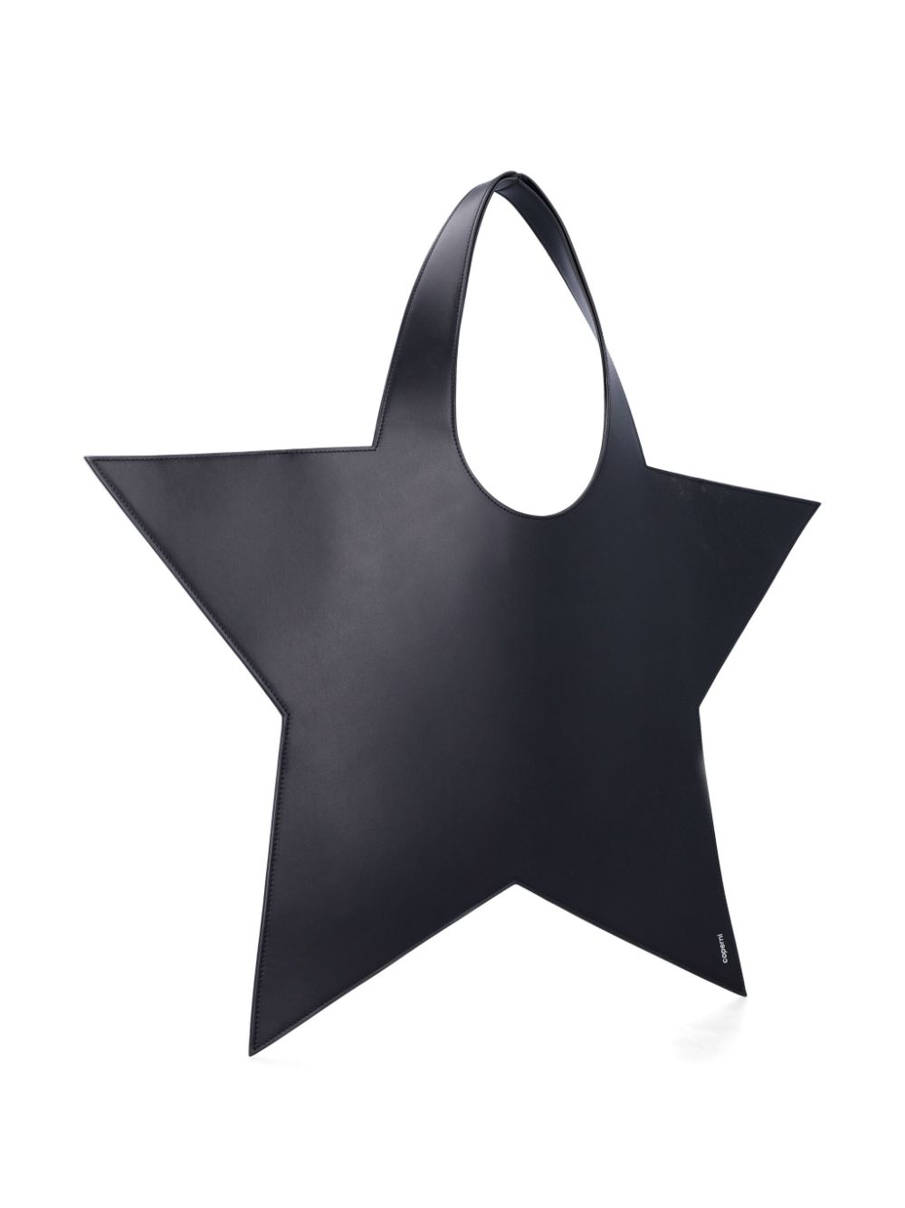 Coperni black leather Star Bag Handbag Coperni