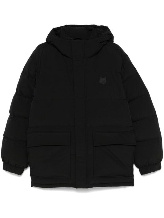 MAISON KITSUNE' Coats Black Jackets Maison Kitsune'