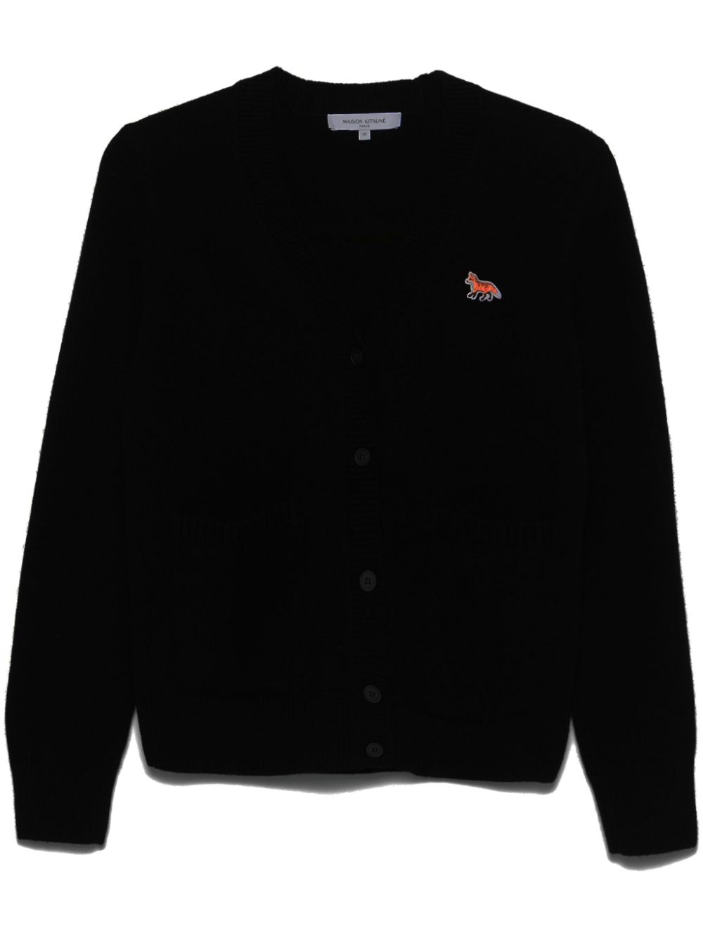 MAISON KITSUNE' Sweaters Black Topwear Maison Kitsune'