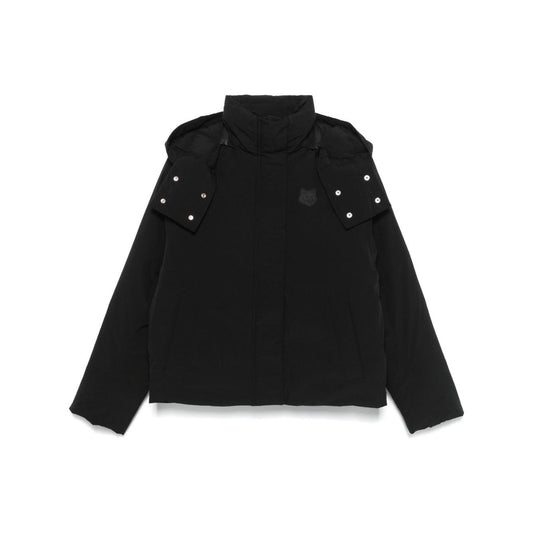 MAISON KITSUNE' Coats Black Jackets Maison Kitsune'