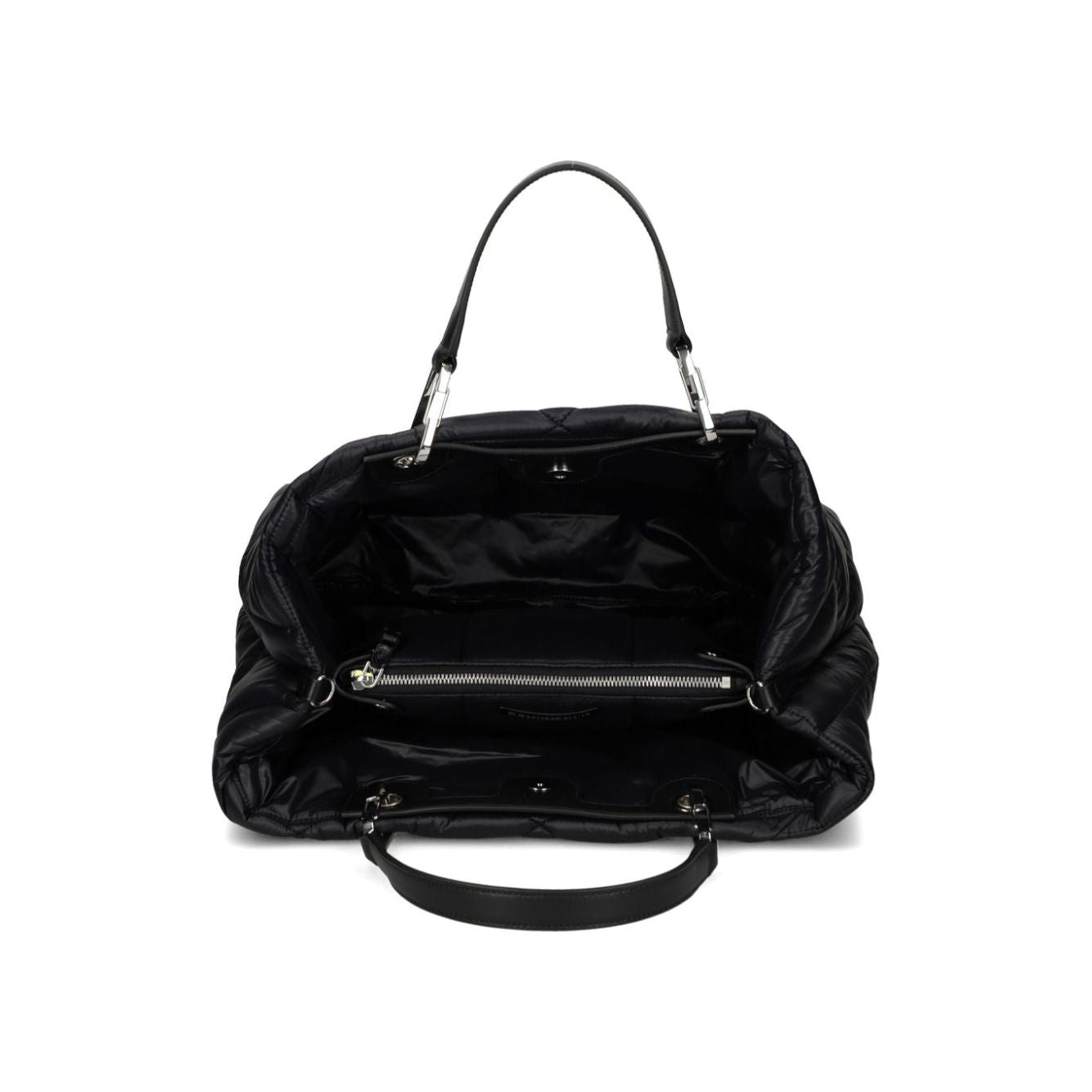 Emporio Armani black quilted Nylon Bag Shopper Emporio Armani