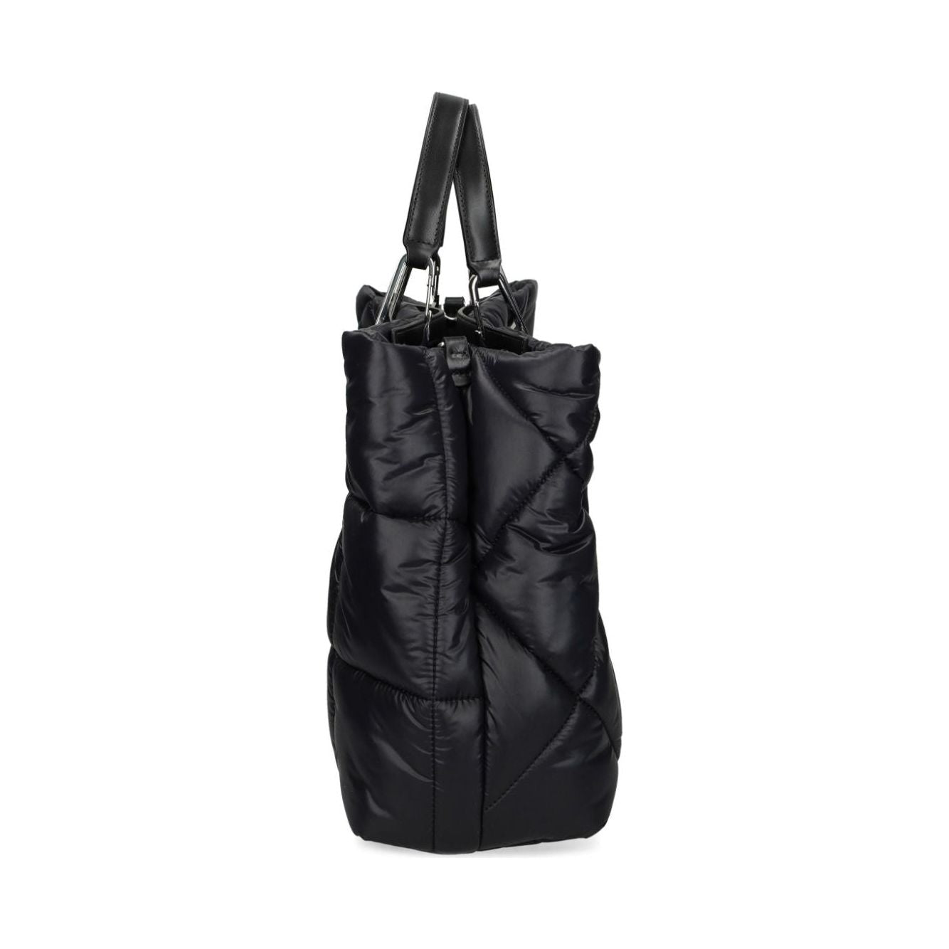 Emporio Armani black quilted Nylon Bag Shopper Emporio Armani