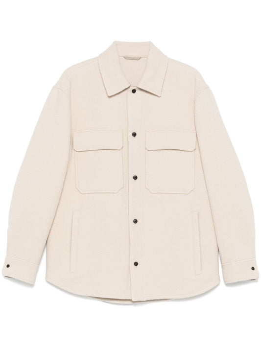 Emporio Armani Jackets White Jackets Emporio Armani