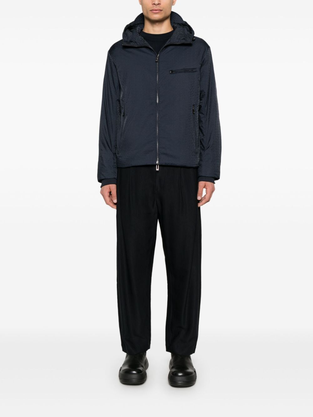 Emporio Armani Coats Blue Jackets Emporio Armani