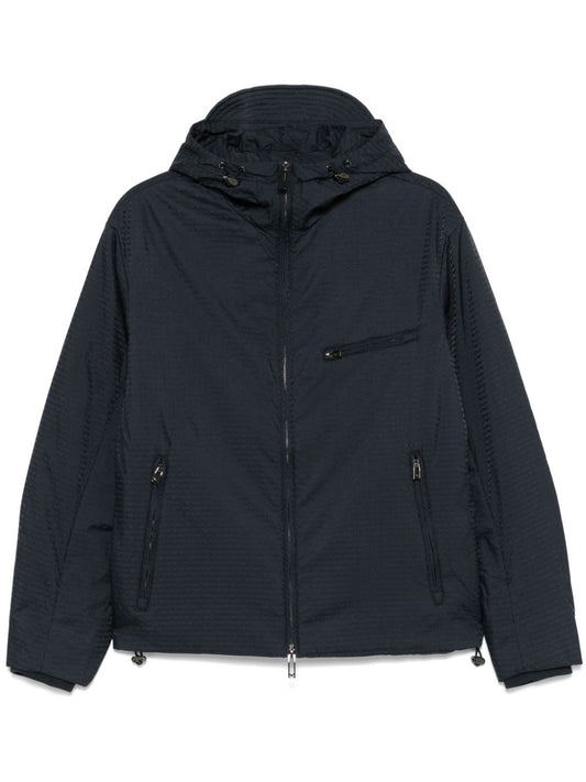 Emporio Armani Coats Blue Jackets Emporio Armani