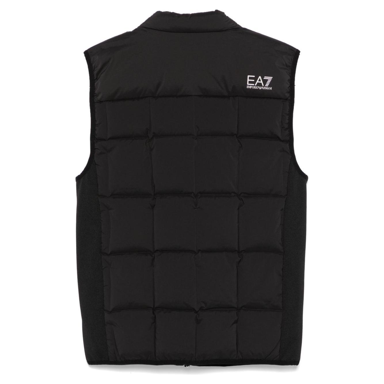 EA7 Jackets Black Vests EA7