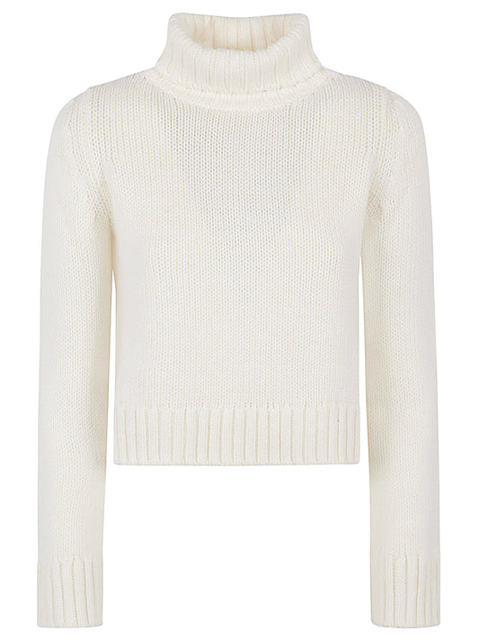 Base Sweaters White Topwear Base