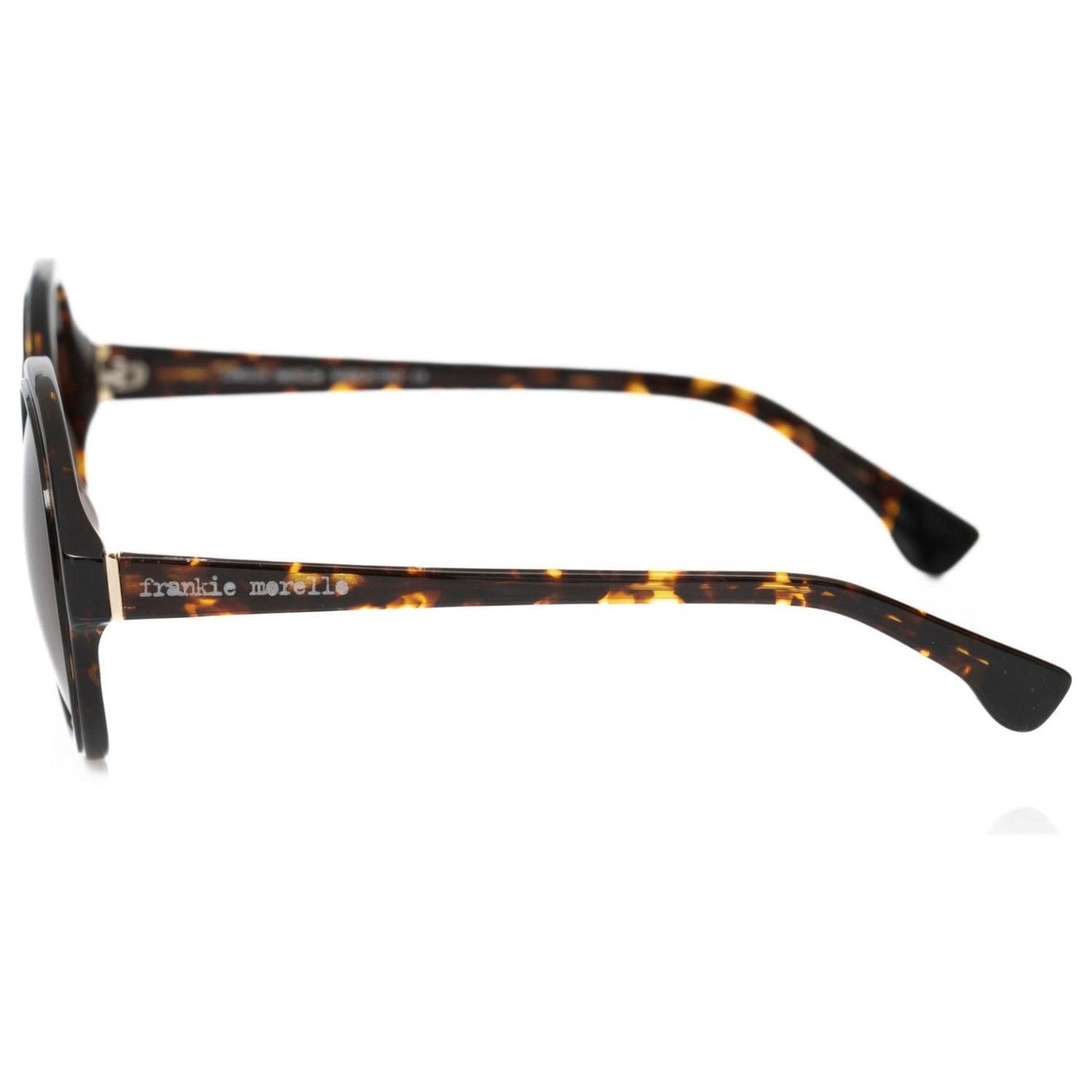 Frankie Morello Black Acetate Women's Sunglass Frankie Morello