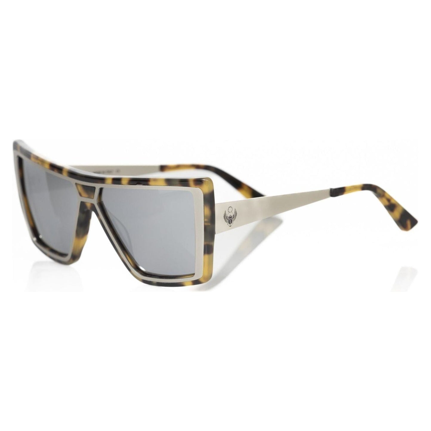 Frankie Morello Black Acetate Women's Sunglass Frankie Morello