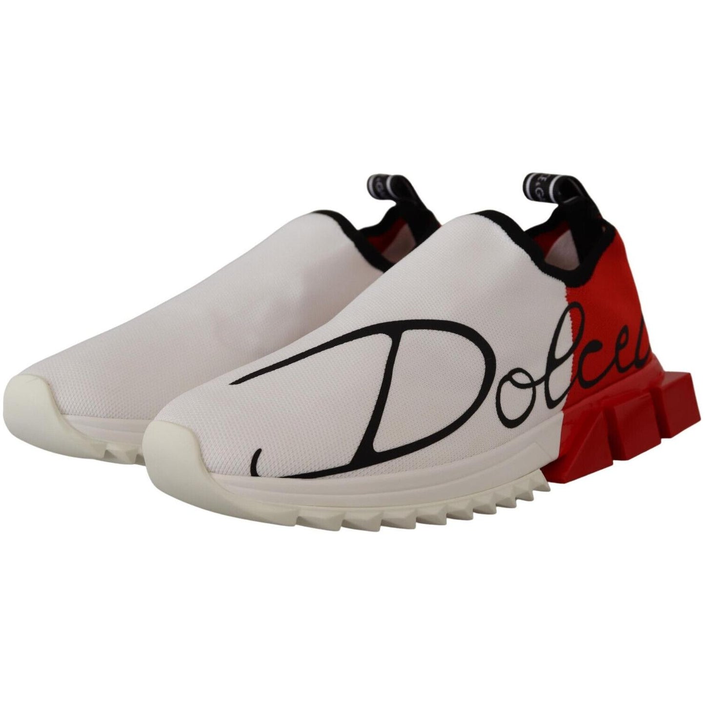 Dolce & Gabbana Elegant Sorrento Sneakers in White Dolce & Gabbana