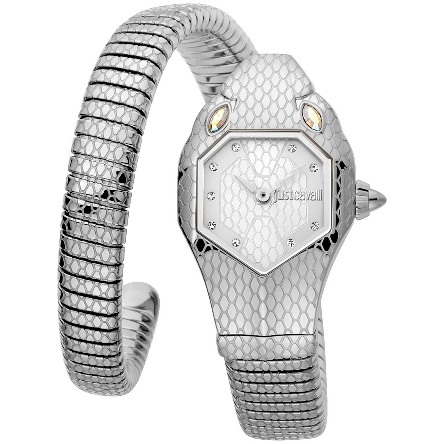 Just Cavalli Silver Women Watch Just Cavalli