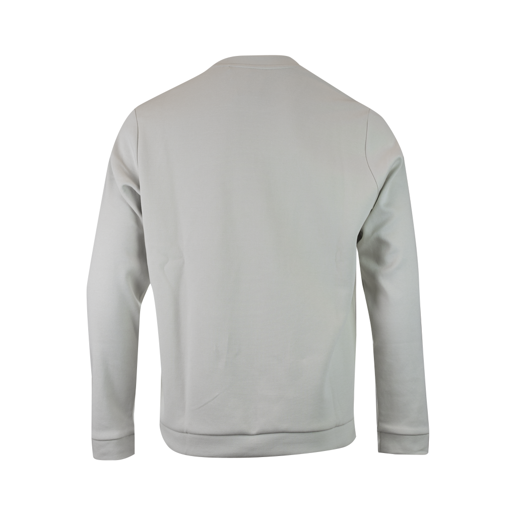 Hugo Boss Elegant Beige Cotton Sweatshirt Hugo Boss