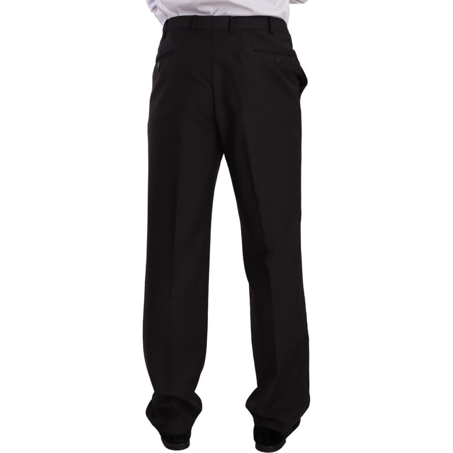 优雅深灰色两件套西装