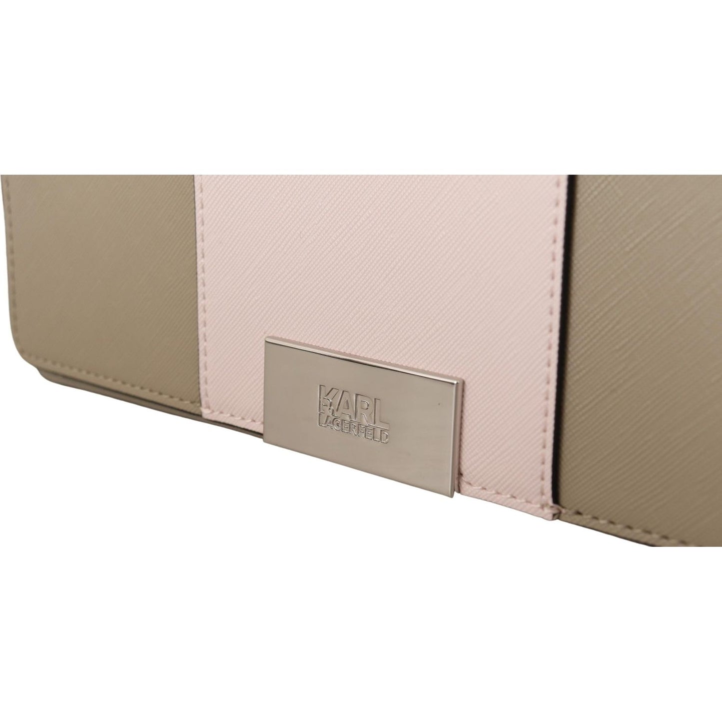 Karl Lagerfeld Sage Polyurethane Shoulder Bag