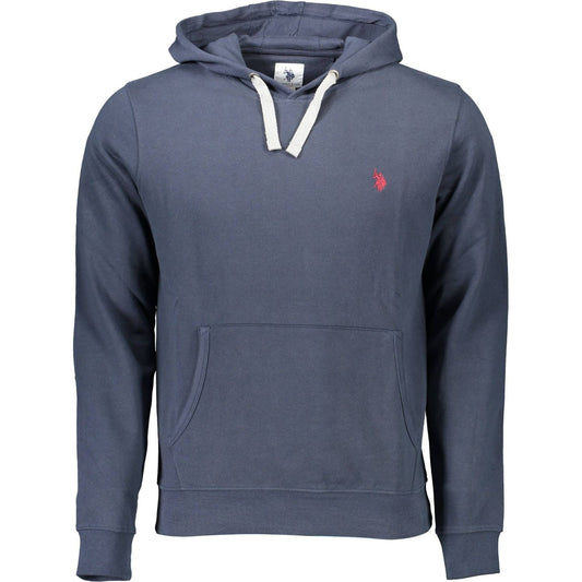 U.S. POLO ASSN. Blue Cotton Men Sweatshirt