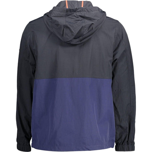 Gant Blue Polyamide Men Jacket Gant