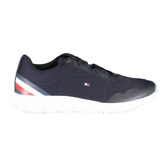 Tommy Hilfiger Blue Polyester Men Sneaker Tommy Hilfiger