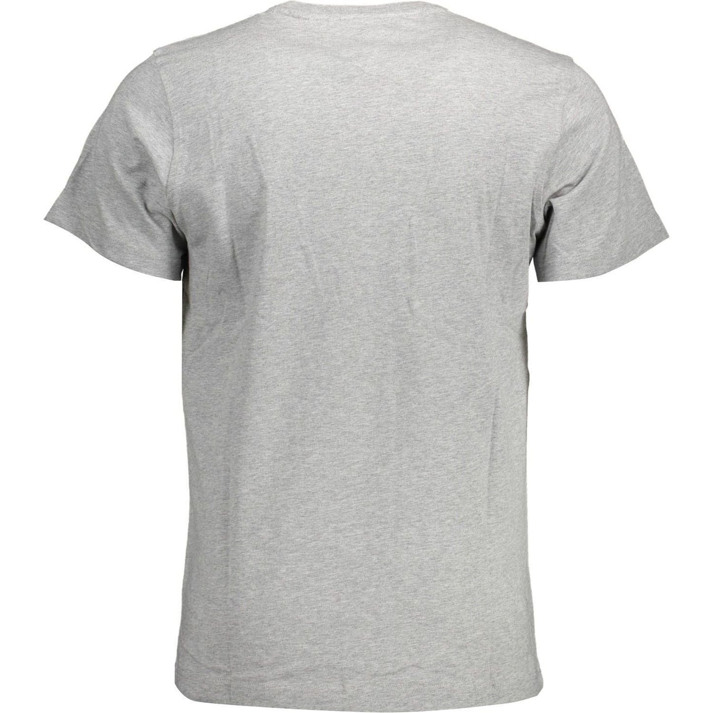 Tommy Hilfiger Gray Cotton Men TShirt Tommy Hilfiger