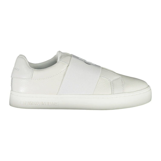 Calvin Klein White Leather Women Sneaker Calvin Klein