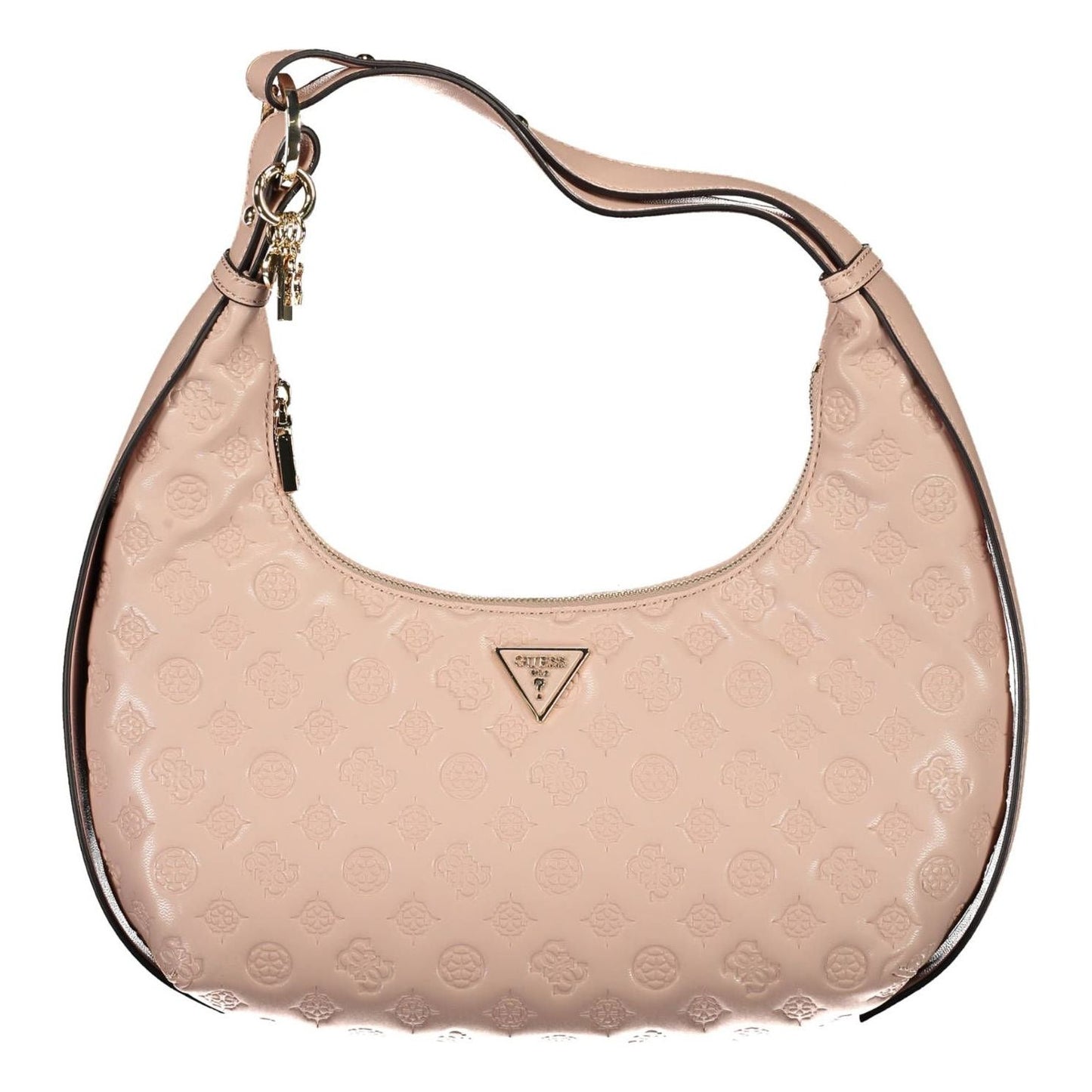 Guess Jeans Pink Polyethylene Women Handbag Guess Jeans