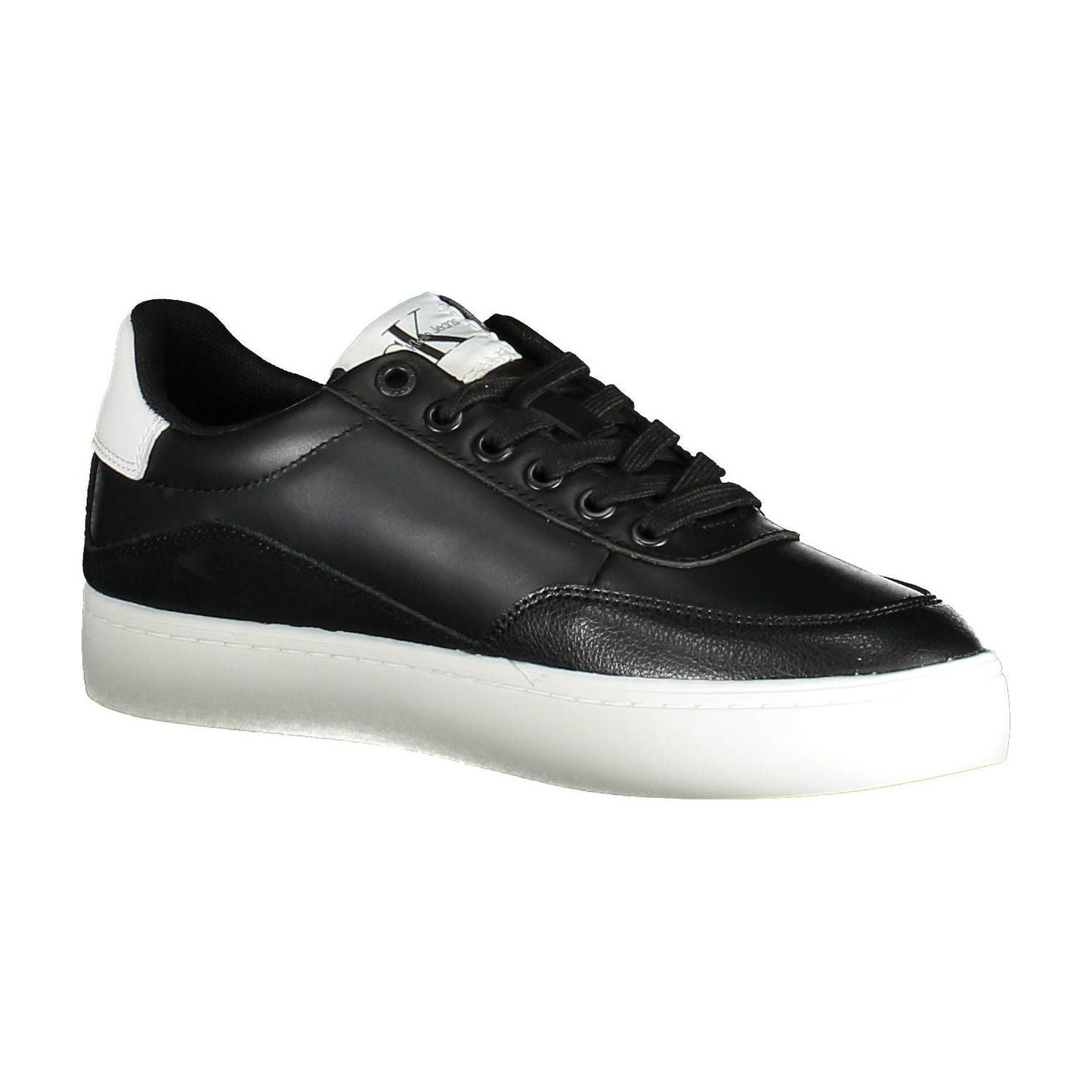 Calvin Klein Black Leather Women Sneaker Calvin Klein