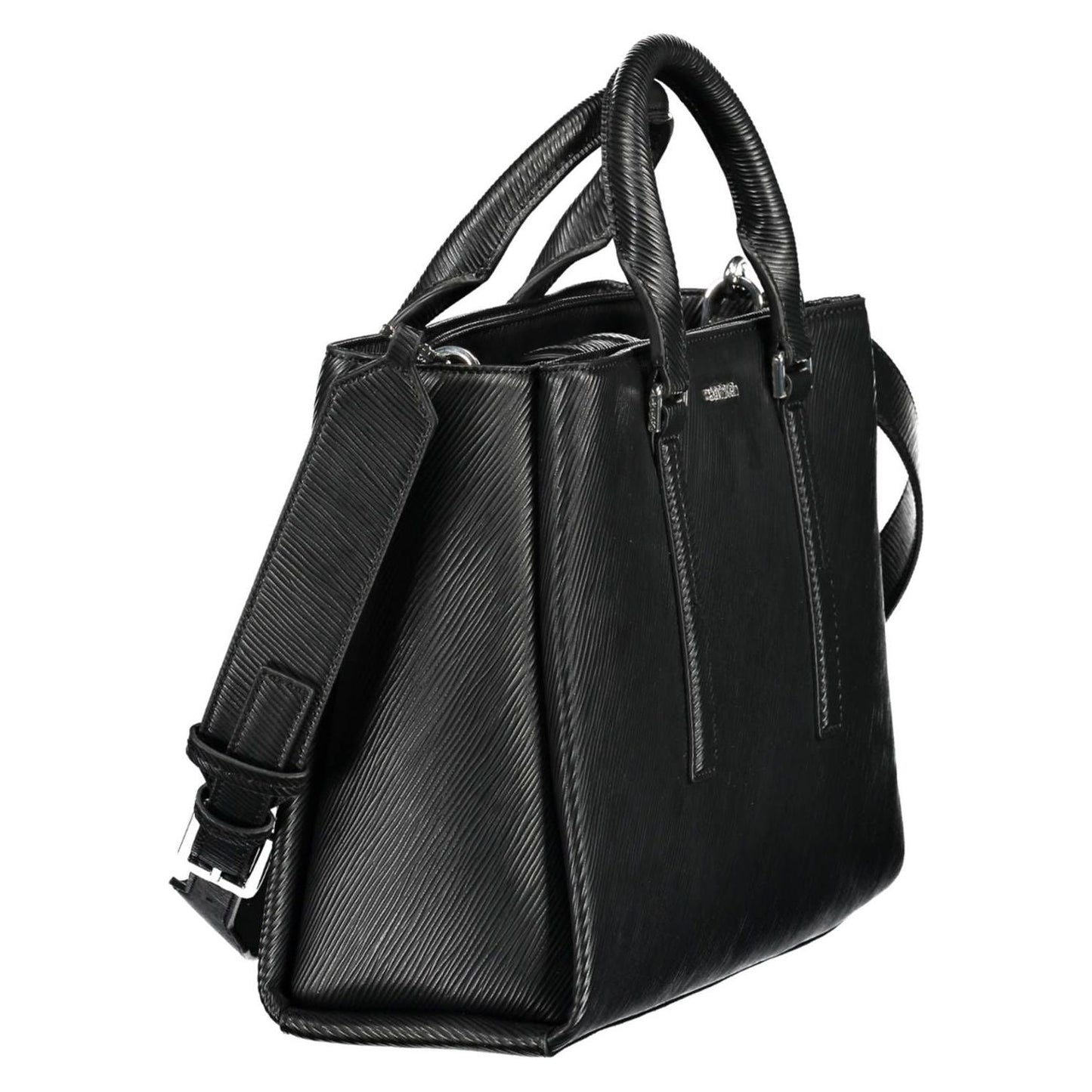 Calvin Klein Black Polyester Women Handbag Calvin Klein