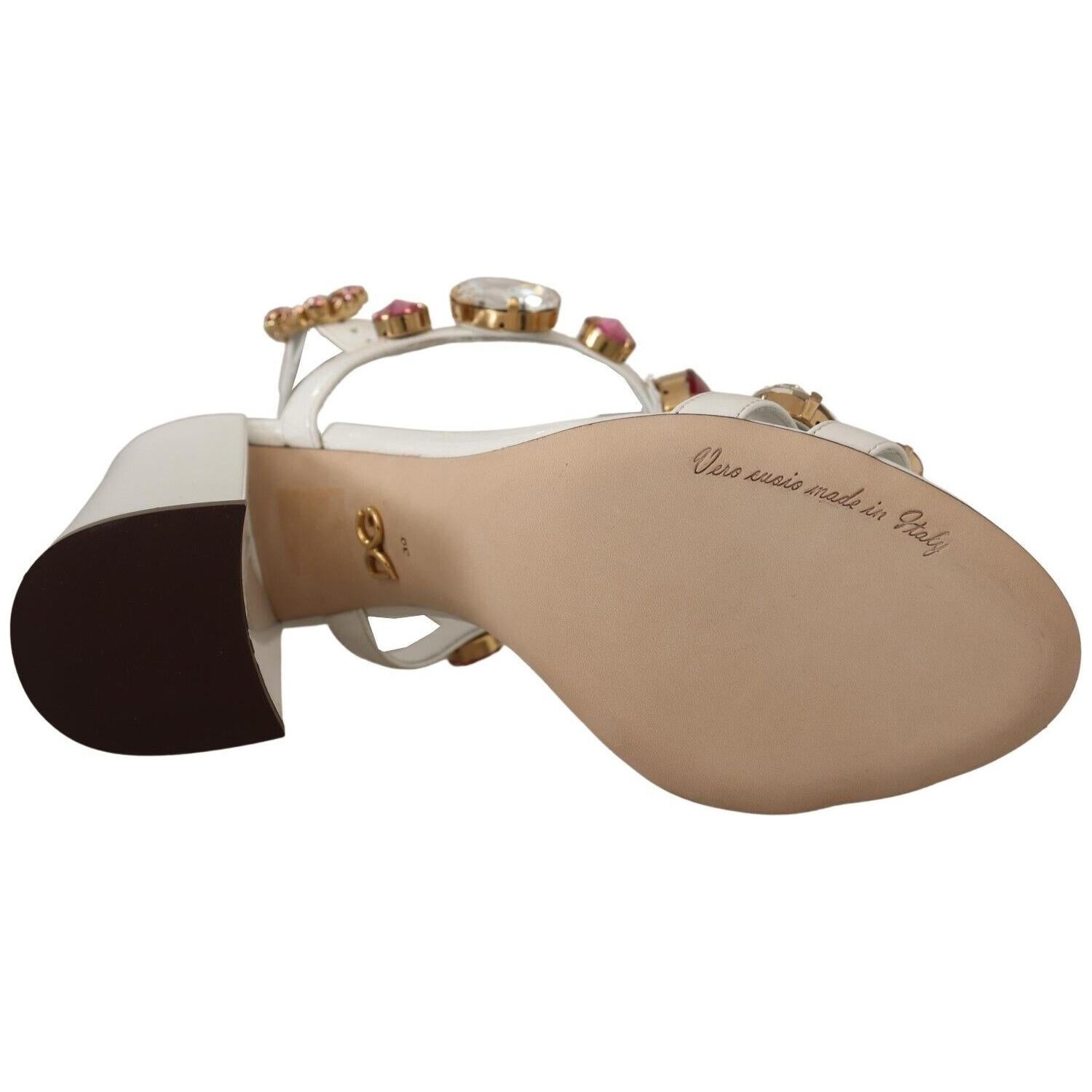 حذاء Dolce &amp; Gabbana Keira ذو الكعب العالي المزين بالكريستال