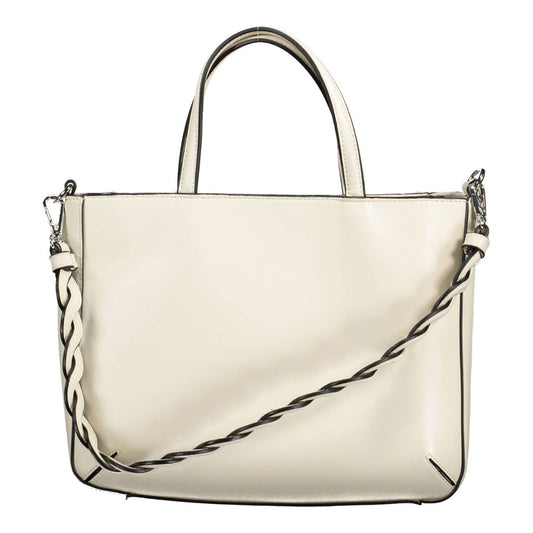 BYBLOS White PVC Women Handbag BYBLOS