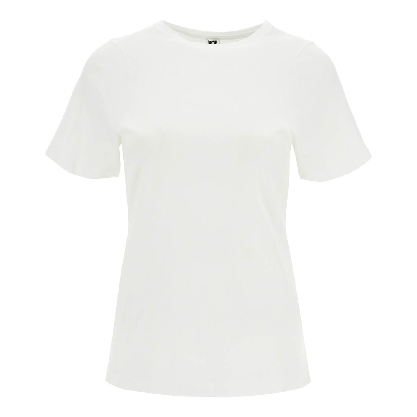 Toteme curved seam t-shirt Topwear Toteme