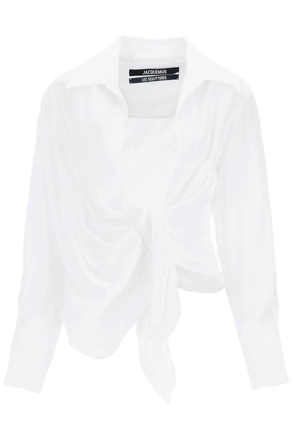 Jacquemus 'la chemise bahia' draped blouse Topwear Jacquemus