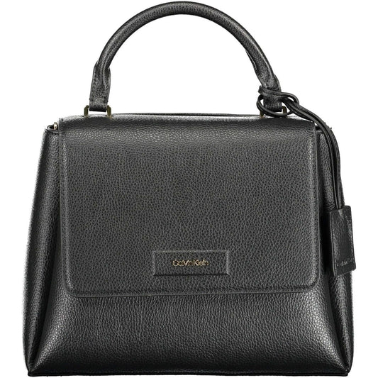 Calvin Klein Black Polyester Women Handbag Calvin Klein